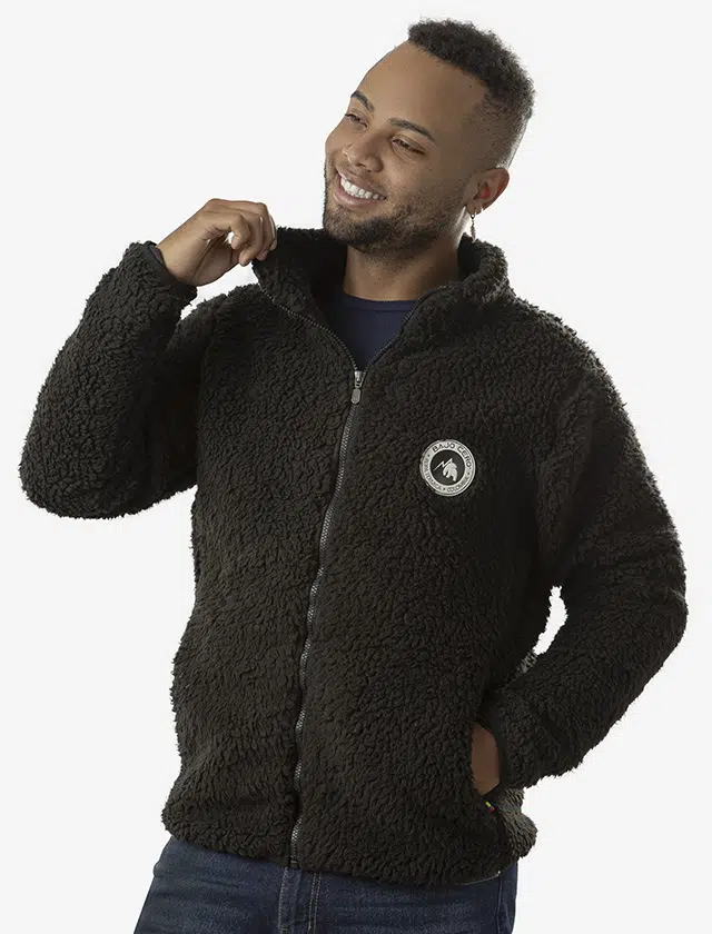 Chaqueta Termica Ovejo Hombre Negro 529
